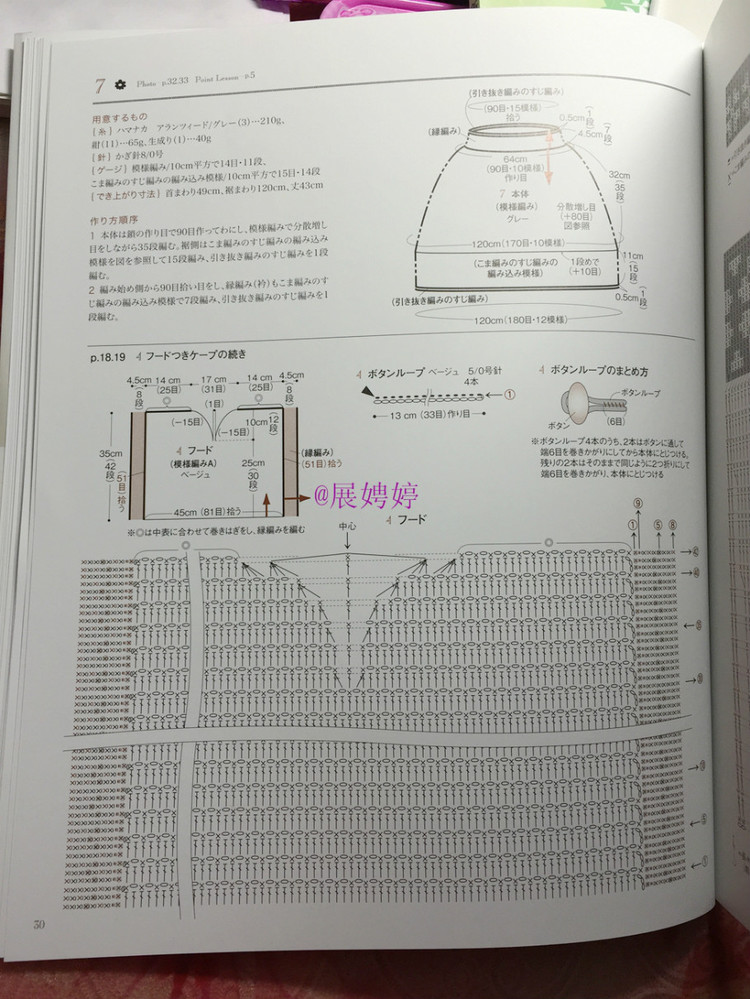 展娉婷新年禮物第一發(fā)： 3日でカンタン! かぎ針で編む北歐スタイルのはおりもの ベスト?ポンチョ  - 荷塘秀色 - 茶之韻