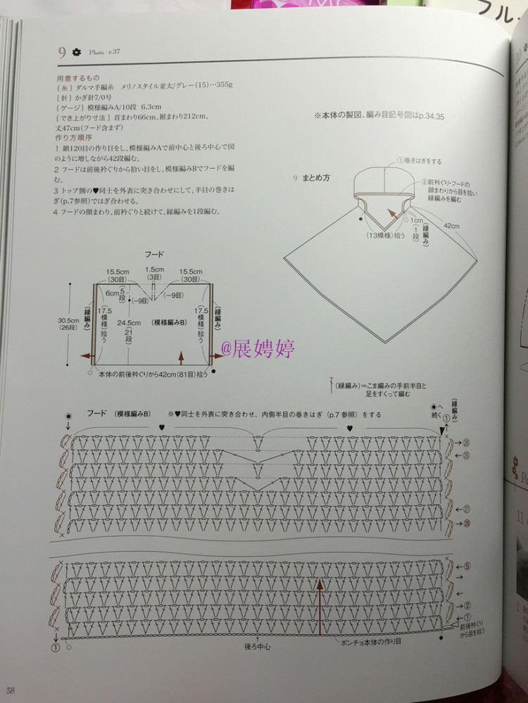 展娉婷新年禮物第一發(fā)： 3日でカンタン! かぎ針で編む北歐スタイルのはおりもの ベスト?ポンチョ  - 荷塘秀色 - 茶之韻