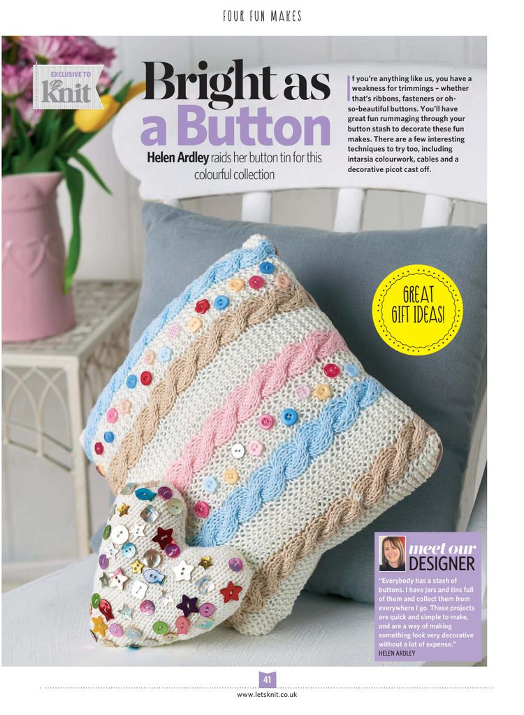 Lets Knit Issue 105  May 2016 - 輕描淡寫 - 輕描淡寫