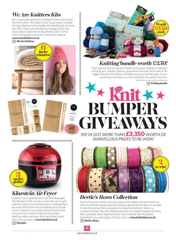 Lets Knit Issue 105  May 2016 - 輕描淡寫 - 輕描淡寫