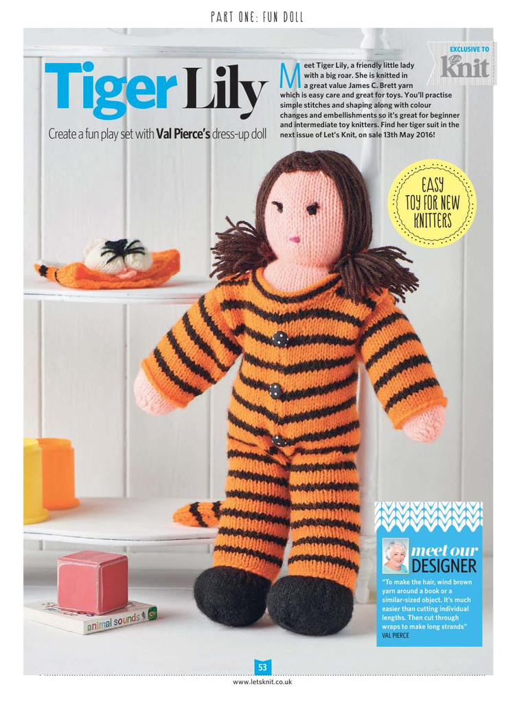 Lets Knit Issue 105  May 2016 - 輕描淡寫 - 輕描淡寫