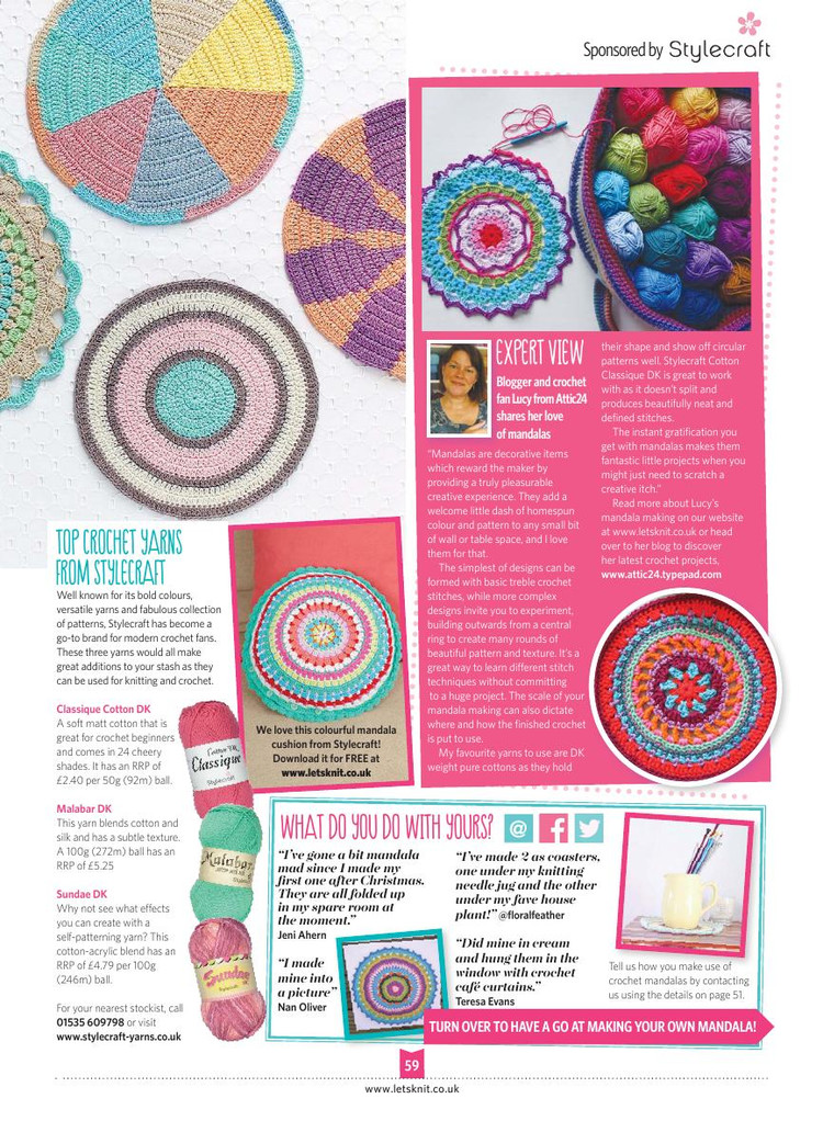 Lets Knit Issue 105  May 2016 - 輕描淡寫 - 輕描淡寫