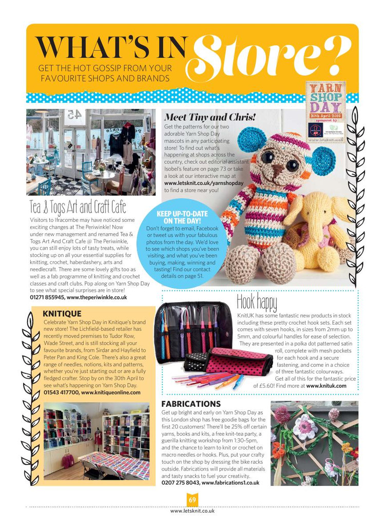 Lets Knit Issue 105  May 2016 - 輕描淡寫 - 輕描淡寫