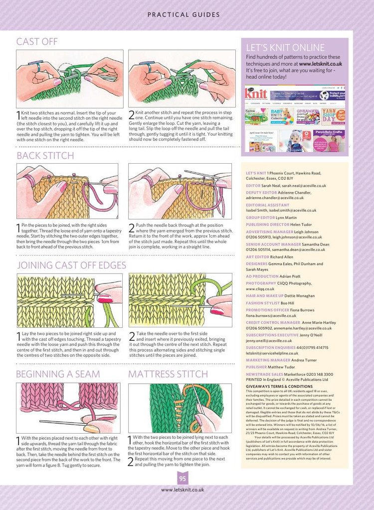 Lets Knit Issue 105  May 2016 - 輕描淡寫 - 輕描淡寫