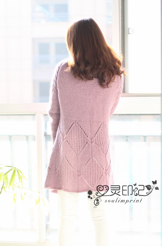 【心靈印記】時(shí)光——看圖仿衣歐美街拍款大衣 - 心靈印記 - 指間紗
