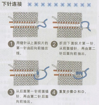 [轉(zhuǎn)] 正反針的無縫縫合法 - 馬馬虎虎 - 馬馬虎虎手工博客