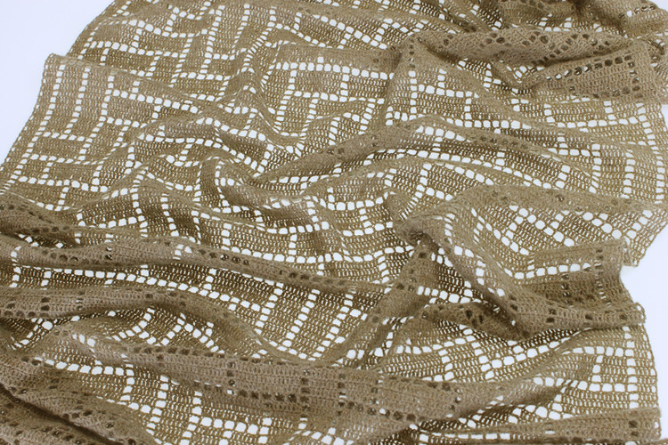 【轉載】Augustus Rectangular Shawl - 鉤針披肩 - 荷塘秀色 - 茶之韻