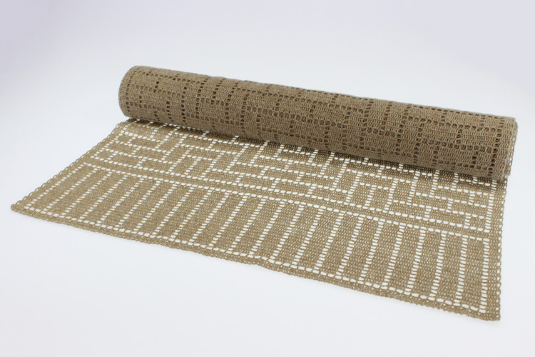 【轉載】Augustus Rectangular Shawl - 鉤針披肩 - 荷塘秀色 - 茶之韻