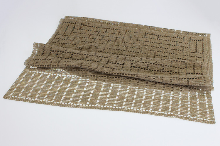 【轉載】Augustus Rectangular Shawl - 鉤針披肩 - 荷塘秀色 - 茶之韻