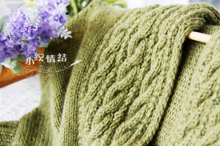 靜秋----披肩式開(kāi)衫 - 小織情結(jié) - lee小織兒的手作時(shí)間