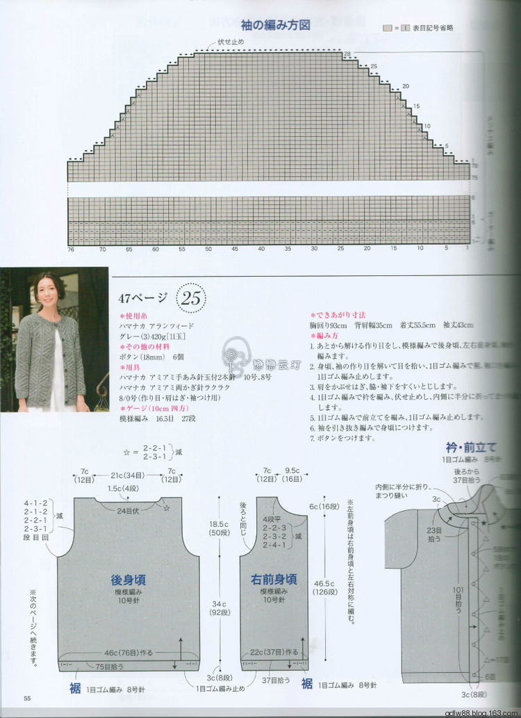 2015秋冬 今編みたいニット(2) - 木棉花 - 雨茫茫，霧茫茫，盼望花開，花已落……