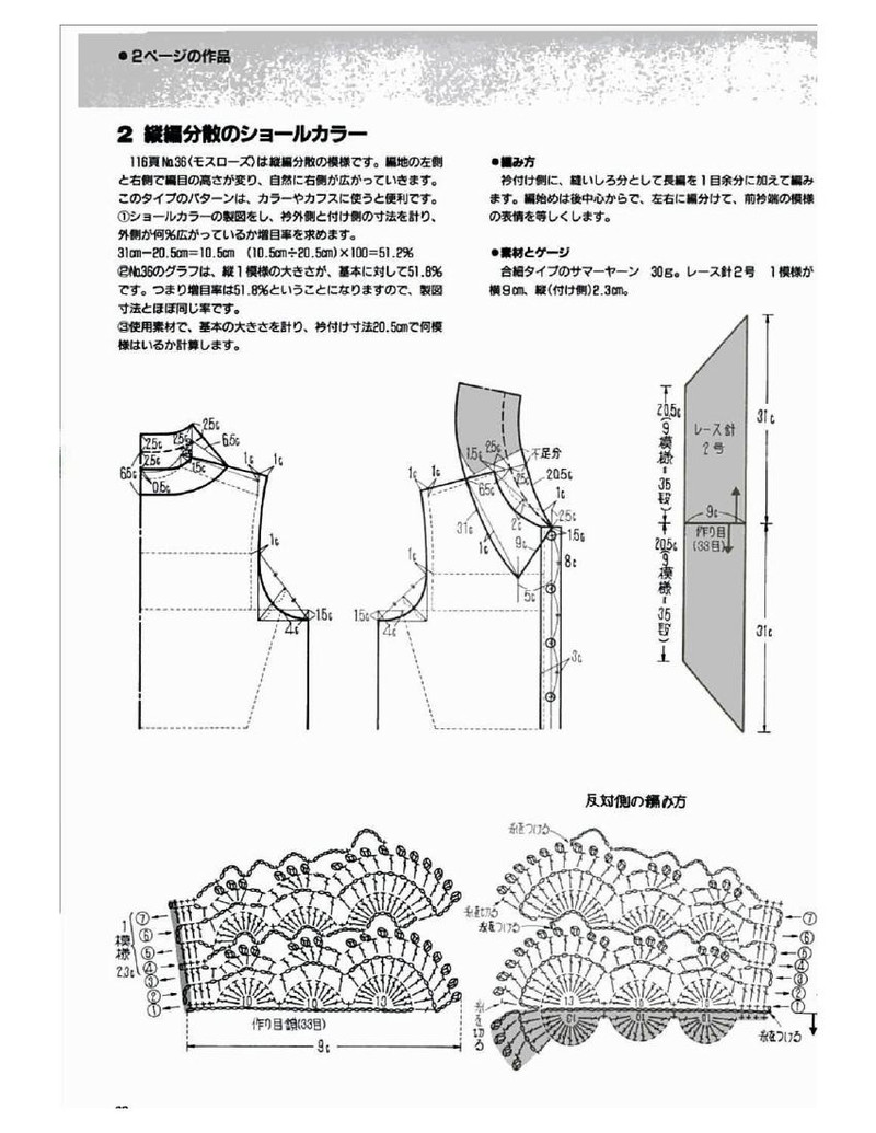分散加針 減針 - 紫蘇 - 紫蘇的博客
