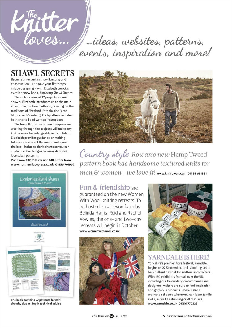 The Knitter  Issue 88 2015 - 輕描淡寫 - 輕描淡寫