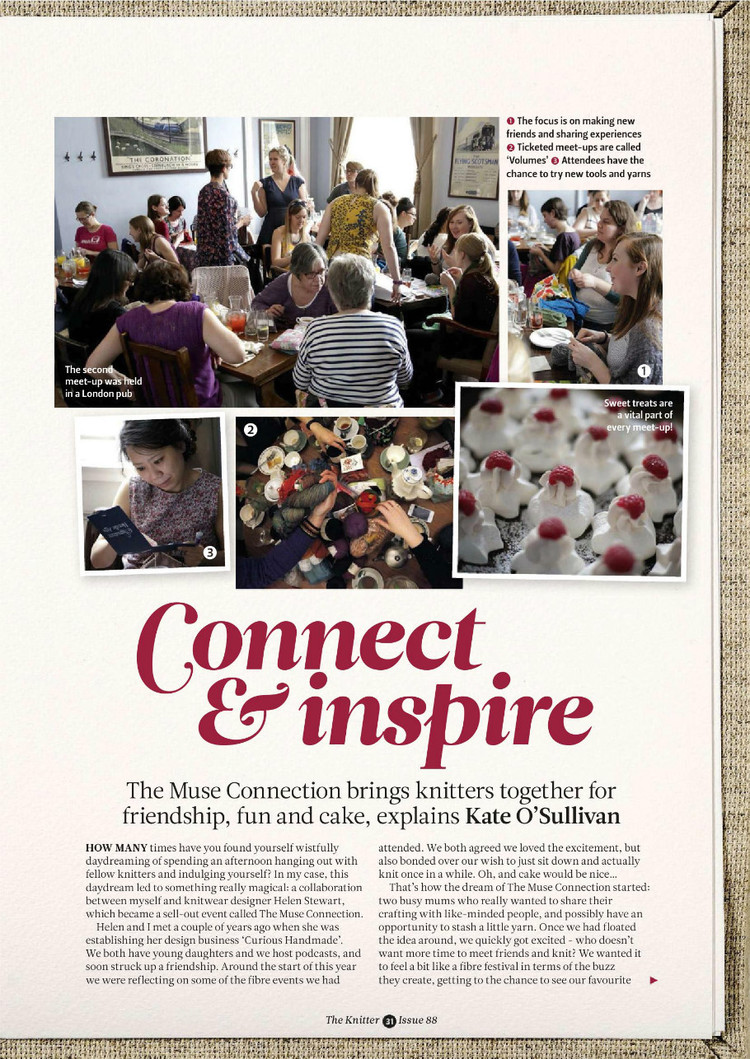 The Knitter  Issue 88 2015 - 輕描淡寫 - 輕描淡寫