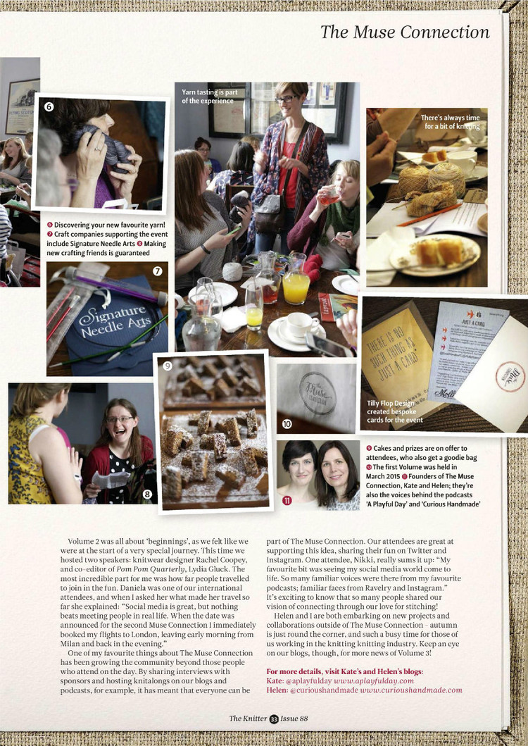 The Knitter  Issue 88 2015 - 輕描淡寫 - 輕描淡寫