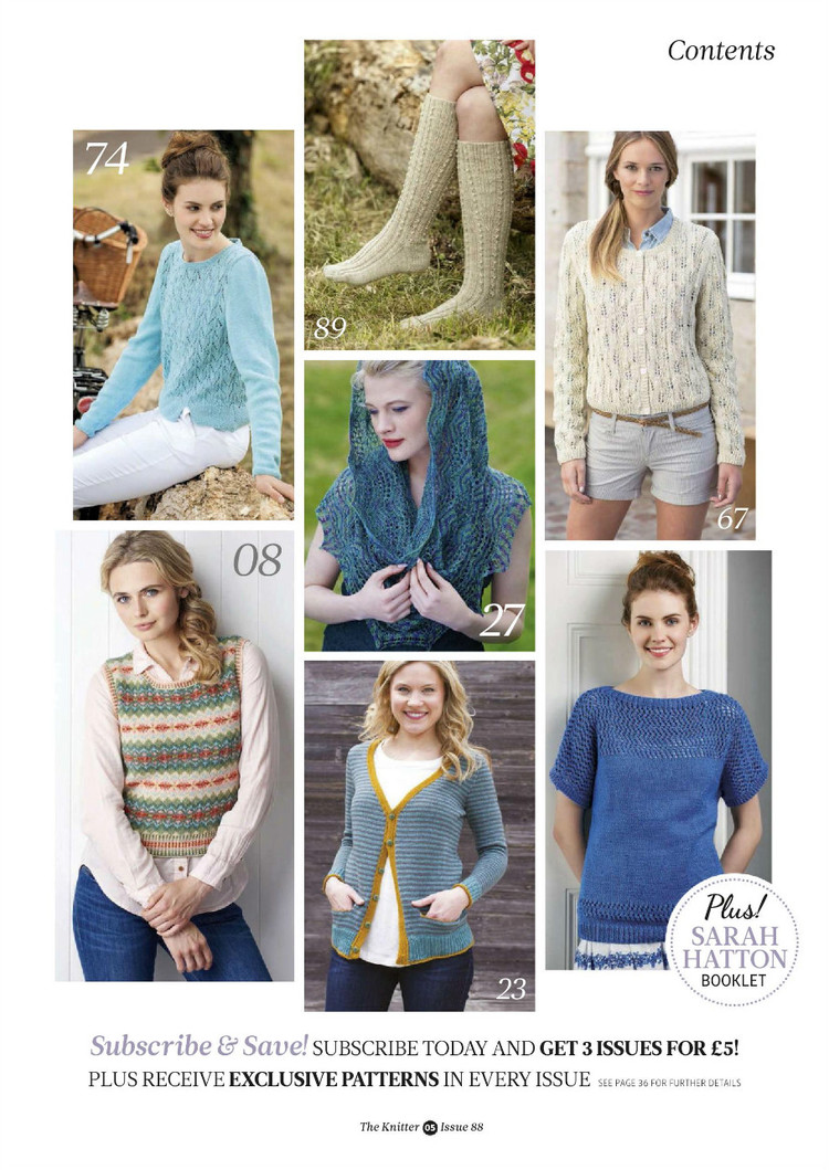 The Knitter  Issue 88 2015 - 輕描淡寫 - 輕描淡寫