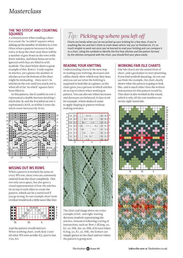 The Knitter  Issue 88 2015 - 輕描淡寫 - 輕描淡寫