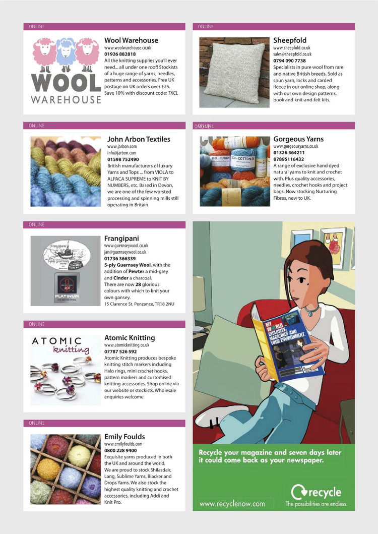 The Knitter  Issue 88 2015 - 輕描淡寫 - 輕描淡寫