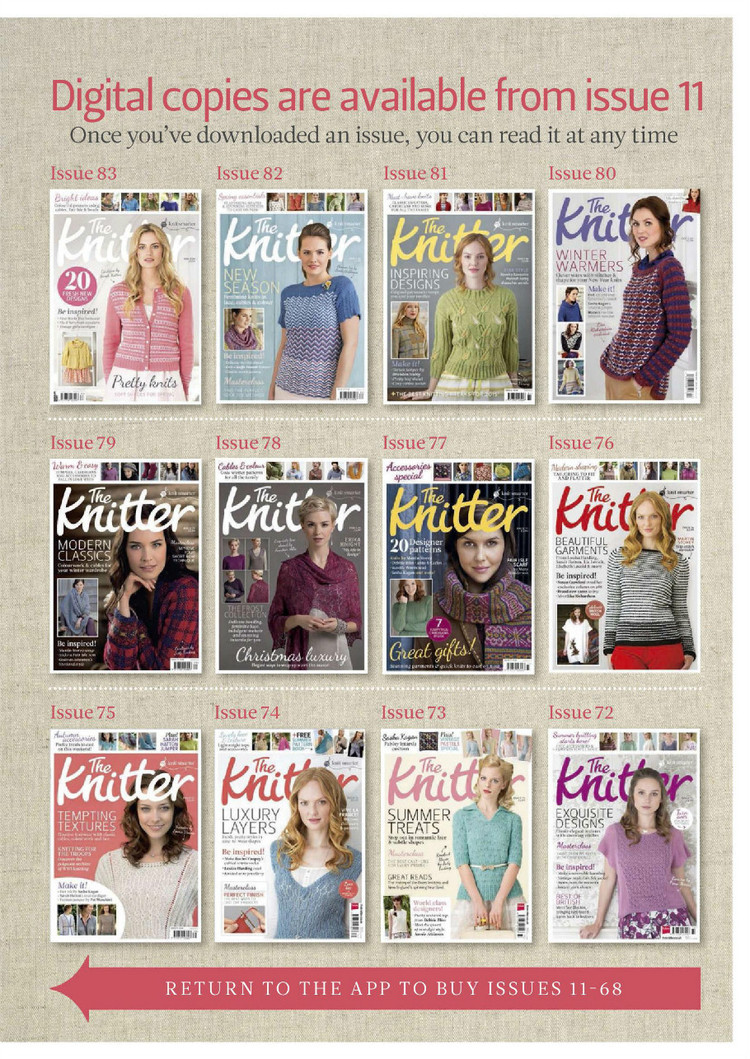 The Knitter  Issue 88 2015 - 輕描淡寫 - 輕描淡寫