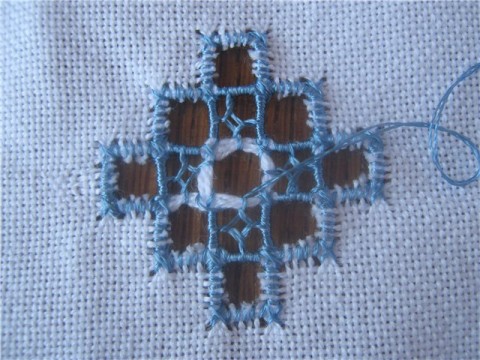 刺繡教程：透雕 - maomao - 我隨心動