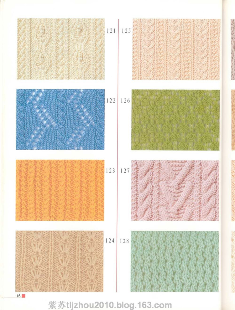 Knitting patterns---棒針花樣專輯 - 紫蘇 - 紫蘇的博客