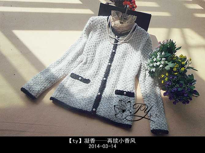1414——凝香——再續(xù)小香風（附口袋織法） - ty - ty 的 編織博客
