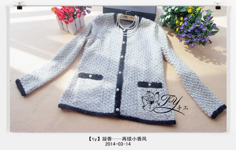 1414——凝香——再續(xù)小香風（附口袋織法） - ty - ty 的 編織博客