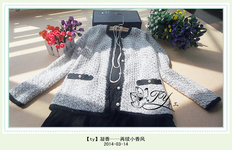 1414——凝香——再續(xù)小香風（附口袋織法） - ty - ty 的 編織博客