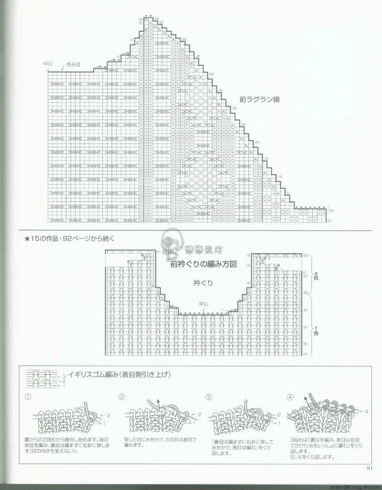 Europe knitting NV80473 Fall 2015 - 輕描淡寫 - 輕描淡寫