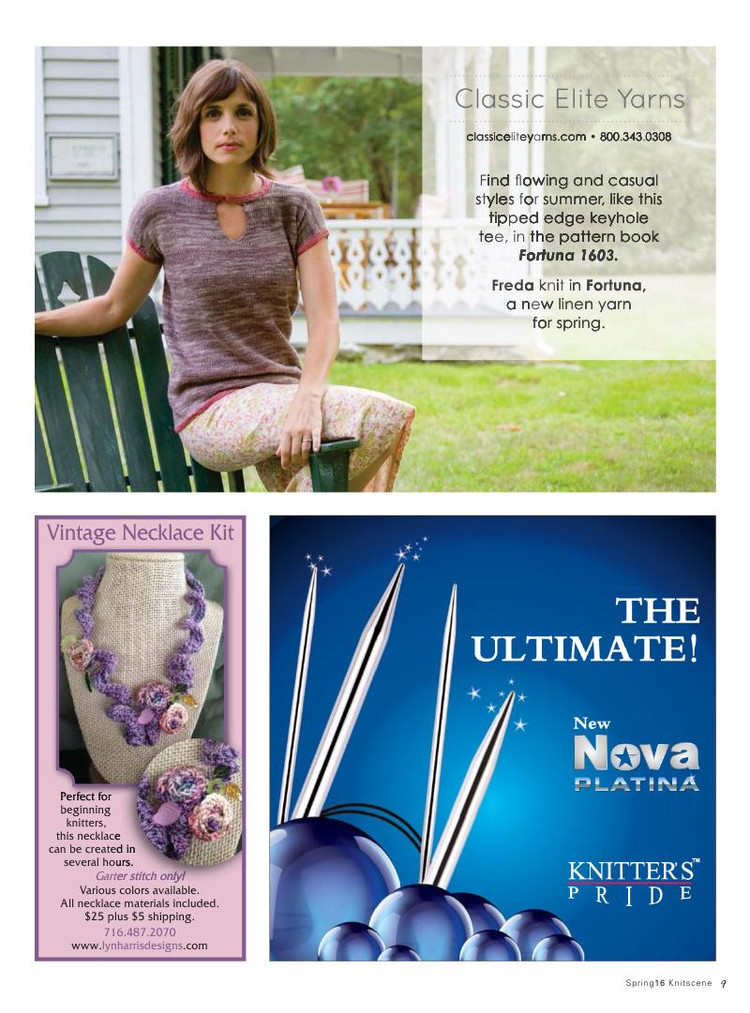 Knitscene  Spring 2016 - 輕描淡寫 - 輕描淡寫