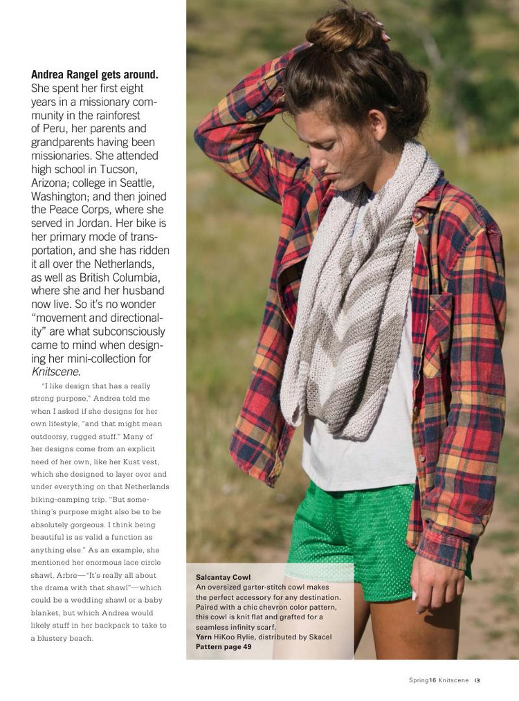 Knitscene  Spring 2016 - 輕描淡寫 - 輕描淡寫
