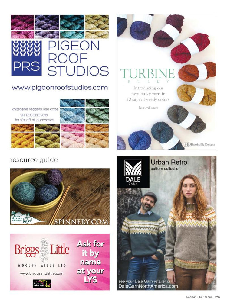 Knitscene  Spring 2016 - 輕描淡寫 - 輕描淡寫