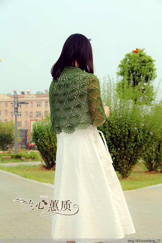 我也滿天星~~022號色羊絨菠蘿披肩（蘭心蕙質(zhì)2015） - 蘭心蕙質(zhì) - 蘭心蕙質(zhì)藍(lán)云海
