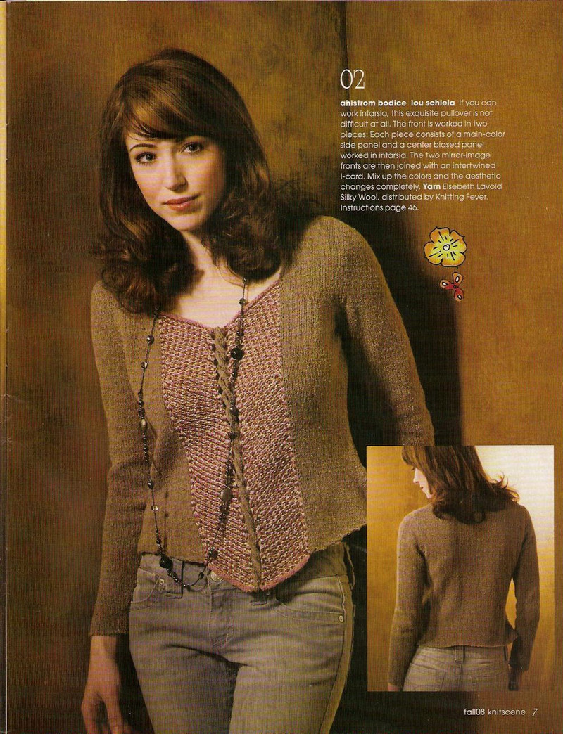 Knitscene №22 2008 Fall - 紫蘇 - 紫蘇的博客