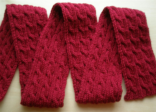 終于找到 A Reversible Cable Pattern - 彩虹橋 - 彩虹橋