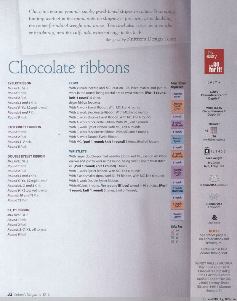 Knitters Magazine № 116 2014 秋 - 紫蘇 - 紫蘇的博客
