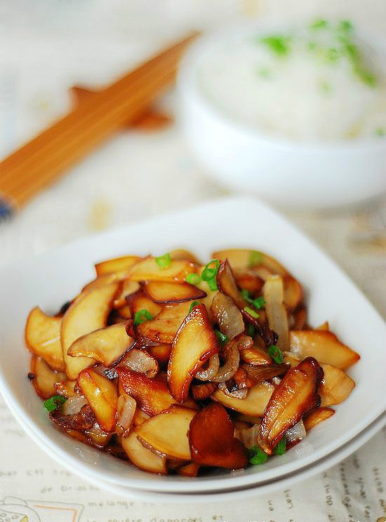 干煸杏鮑菇 - 素食空間 -