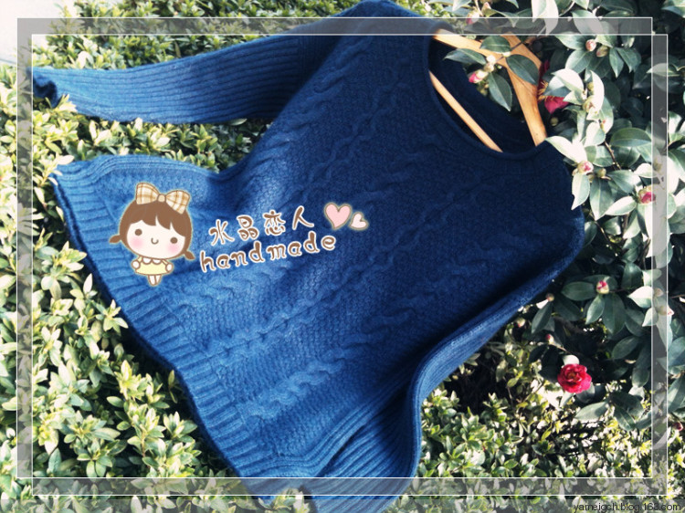 當牛仔遇上花~~~~~~休閑版套頭衫 - 水晶戀人 - 水晶戀人