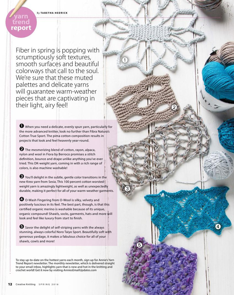 Creative Knitting  Spring 2016 - 輕描淡寫 - 輕描淡寫