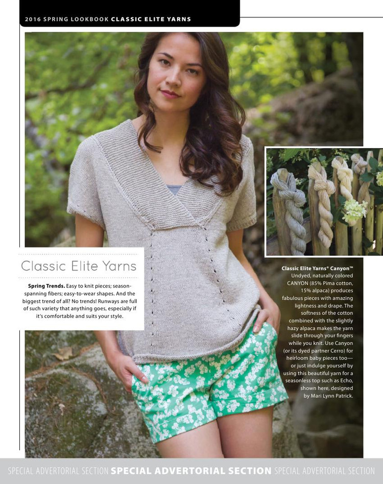 Creative Knitting  Spring 2016 - 輕描淡寫 - 輕描淡寫
