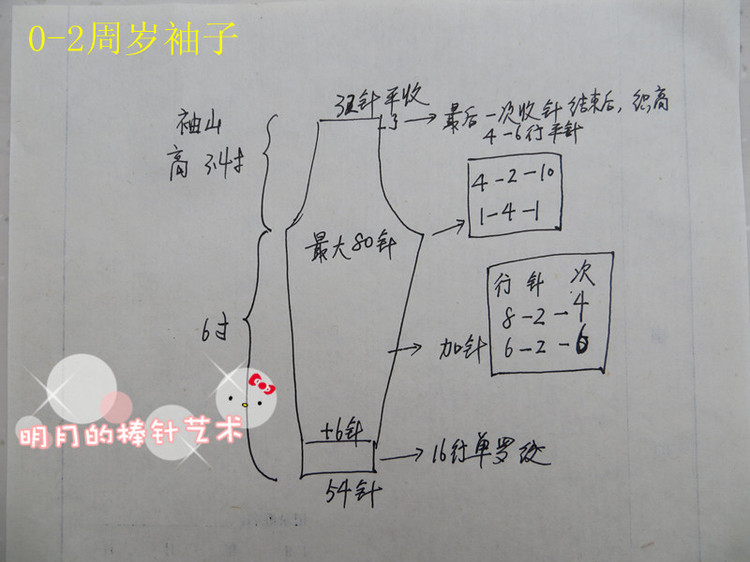 小奶牛男孩開衫（9189美麗諾  教程） - 明月的棒針藝術(shù) - 明月的棒針藝術(shù)