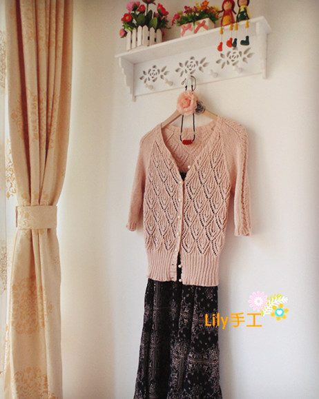 【Lily手工】--雀羽--百搭時尚小開衫--疙瘩群作業(yè)之二 - Lily - Lily的手工編織天地