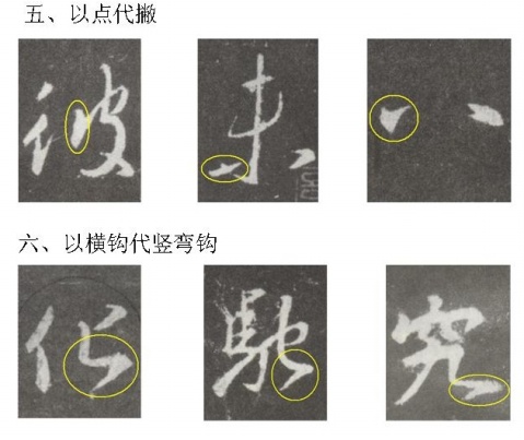 [轉(zhuǎn)載]王羲之《圣教序》原帖筆畫起筆規(guī)律分析！【圖文】