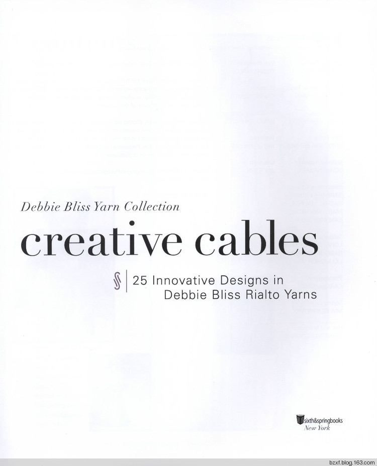 CREATIVE CABLES - 編織幸福 - 編織幸福的博客