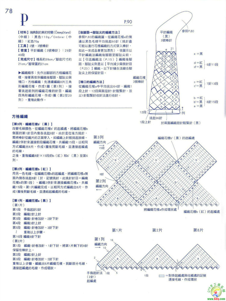 毛線襪編織基本功 - cissy-xi - cissy-xi的博客
