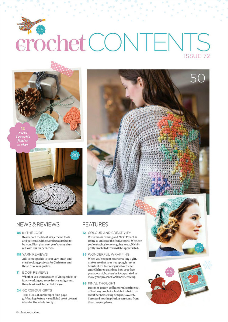 Inside Crochet Issue 72 2015 - 輕描淡寫 - 輕描淡寫