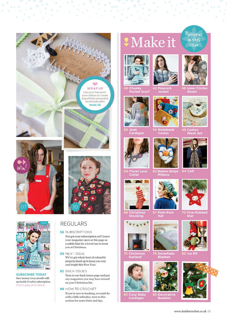 Inside Crochet Issue 72 2015 - 輕描淡寫 - 輕描淡寫