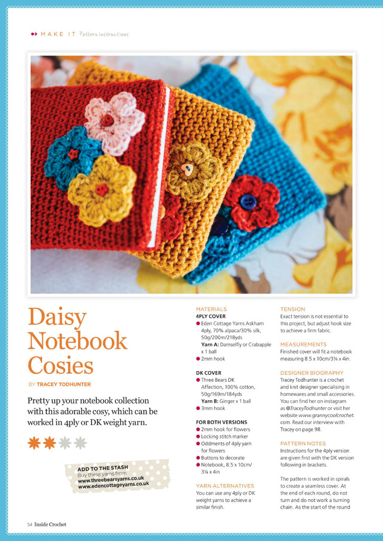 Inside Crochet Issue 72 2015 - 輕描淡寫 - 輕描淡寫