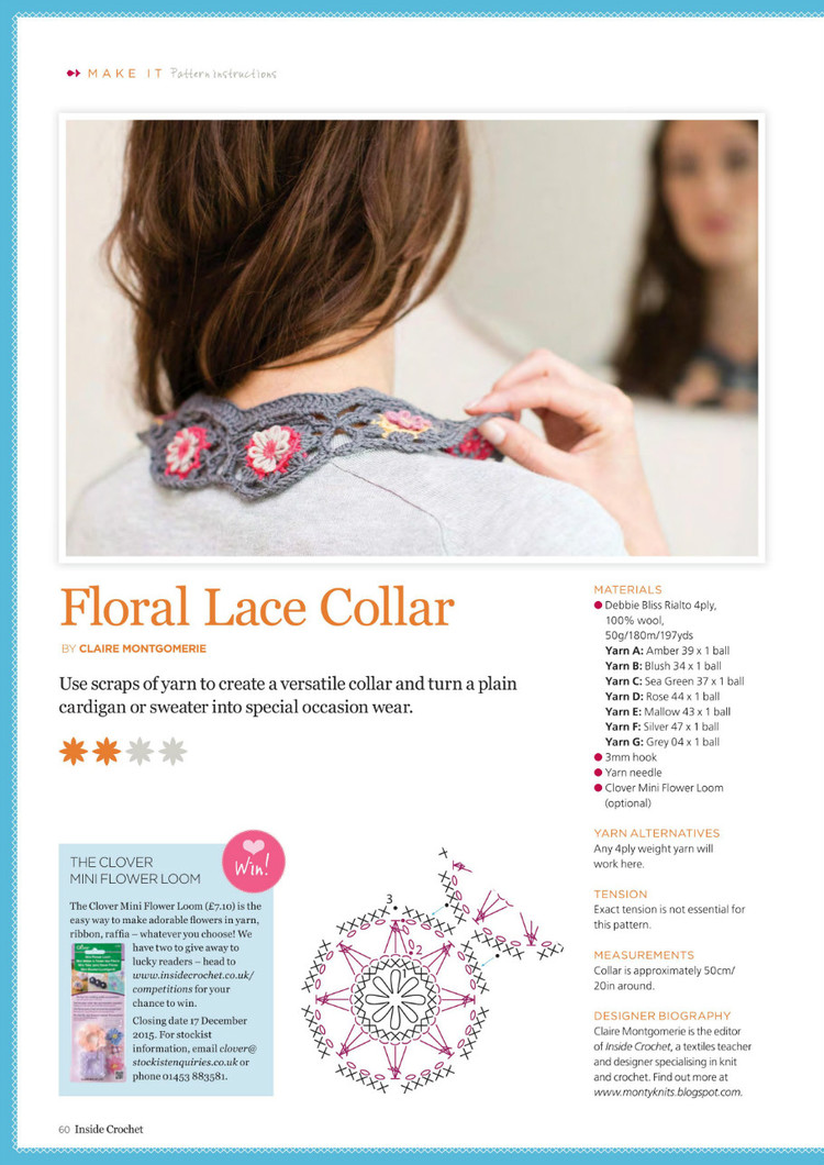 Inside Crochet Issue 72 2015 - 輕描淡寫 - 輕描淡寫