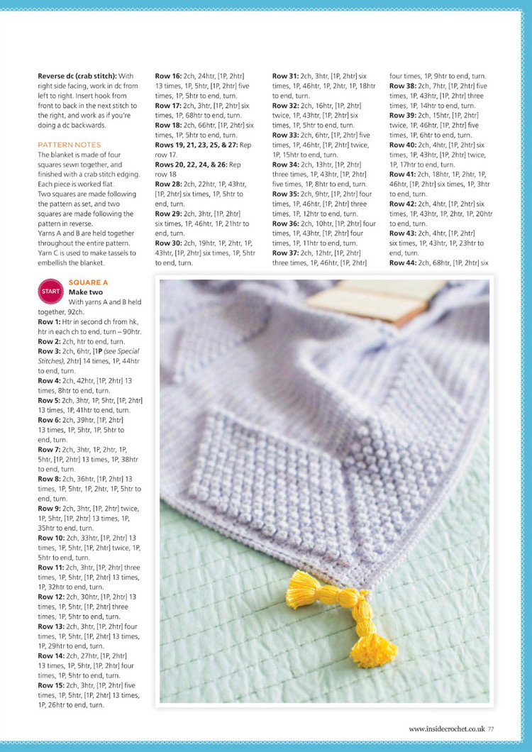 Inside Crochet Issue 72 2015 - 輕描淡寫 - 輕描淡寫